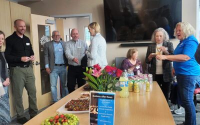 Scenes From Chamber Of Commerce Business After Hours At LAPS Foundation & Los Alamos Schools Credit Union